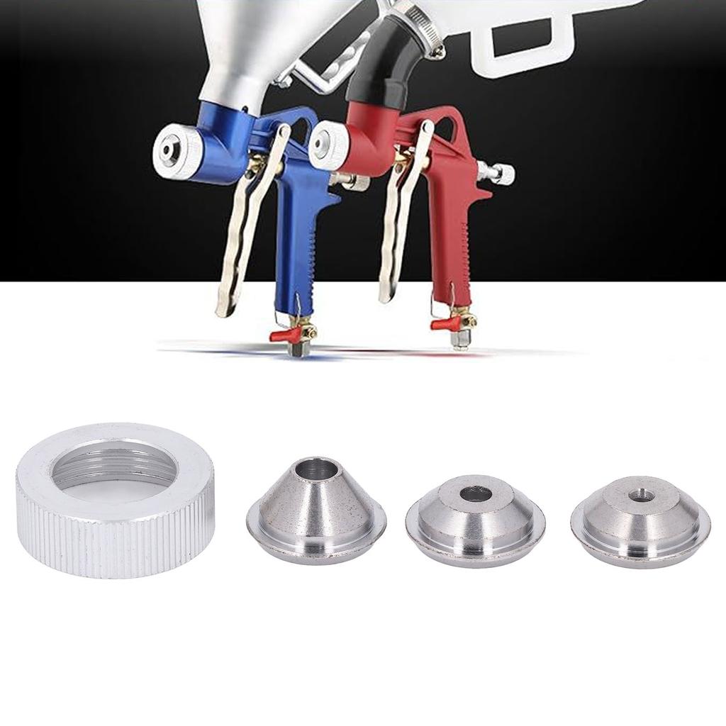 Texture Sprayer Orifice Tip Set 3/16inch 1/4inch 5/16inch Drywalls Texture Hopper Nozzle Tips Collar