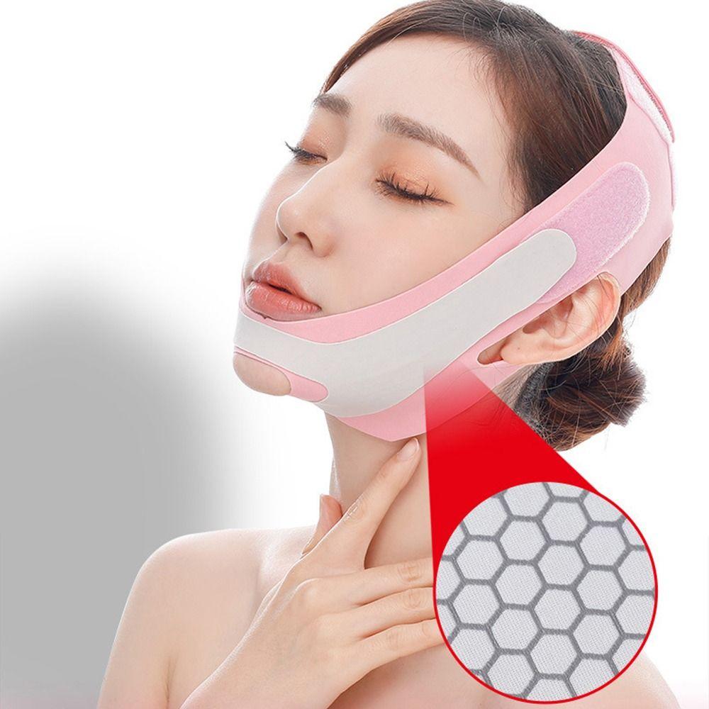 Double Chin Cheek Lift Up Band V-Line Shaping Bandage Face Thin Mask Anti Wrinkle Face Bandages