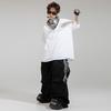 Kids Hip Hop Dance Outfit Set Boys Girls Streetwear Performance Costume Short Sleeve Cotton