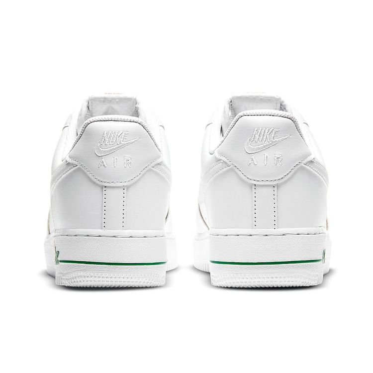 Nike Air Force 1 07 LX Thank You Plastic Bag Unisex Sneakers White University-Red Pine-Green CU6312-100