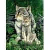 Полная квадратная круглая дрель Алмазная картина животное волк 5D Алмазная вышивка животное изображение горный хрусталь Декор для дома