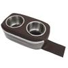 Pontoon Cup Holder With Double Stainless Steel Cup Holder Portable Drink Bottle Holder for RV Yachet Boat Car