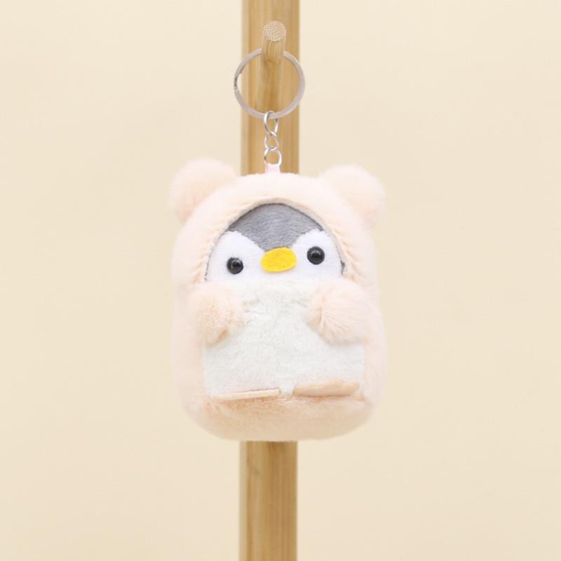 Очаровательный плюшевый мультяшный пингвин, брелок, милая мягкая игрушка, идеально подходит для подарков