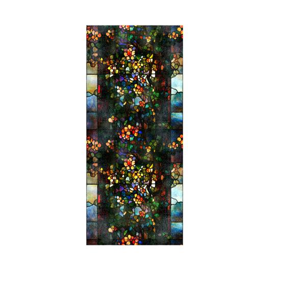 Пленка для конфиденциальности окон Статические витражные наклейки Съемная ПВХ декоративная оконная пленка для дома, кухни, гостиной, спальни