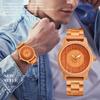 Fashion Men's Wooden Watch Multi-functional Quartz Movement Elegant Blend of Nature and Technology for Women Watch