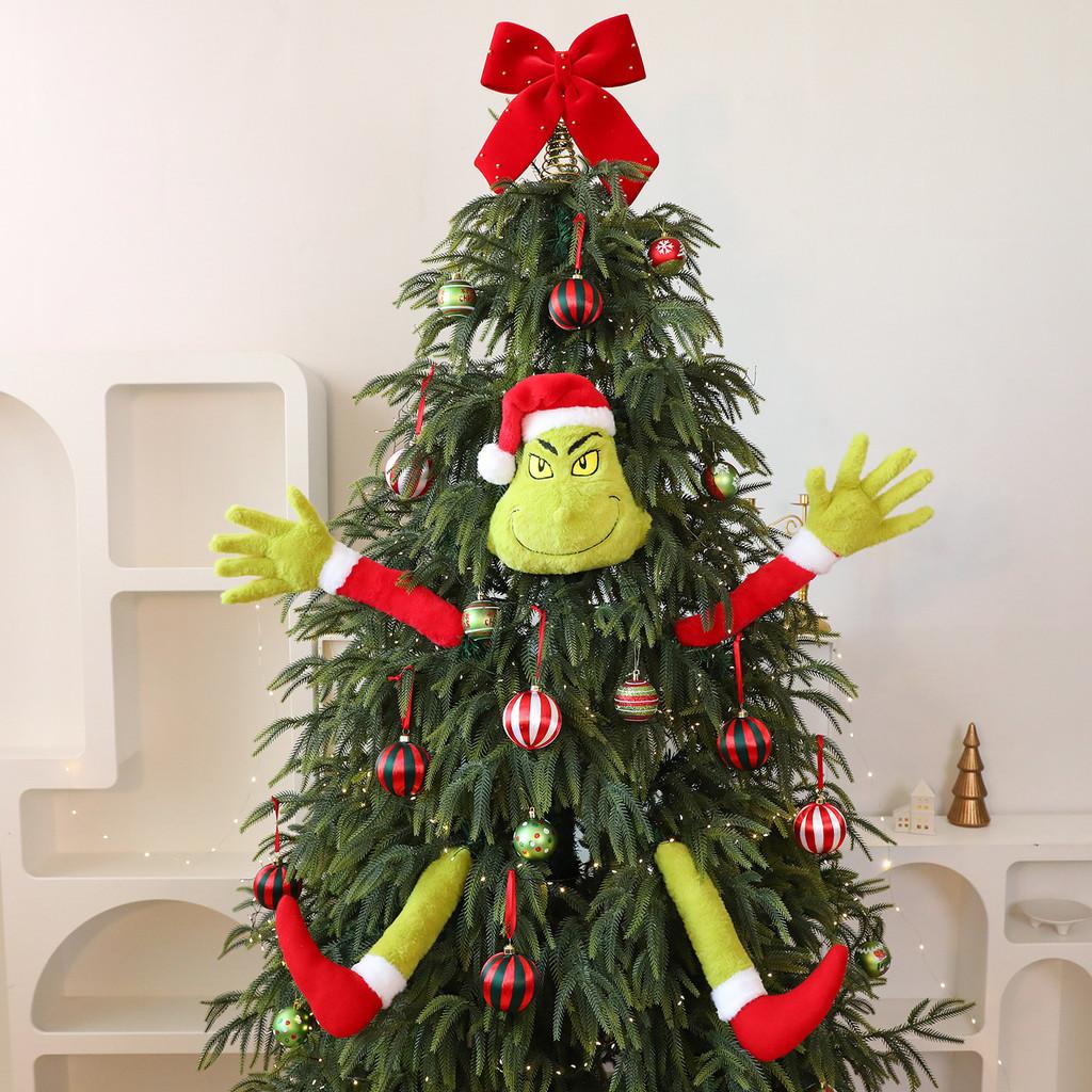 Plush Plugin The Toy With Cartoon Style For Christmas Decorations Tree