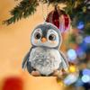 2D Acrylic Penguin New Year's Decoration Backpack Pendant Keychain Party Gift Christmas Decoration Car Rearview Mirror Pendant Gift