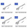 Хромомолибденовая сталь Клешня краба Ключ-клешня Тяжелонагруженный Регулируемый Регулируемый трещоточный ключ Многофункциональный Самоблокирующийся ключ