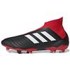 Predator 18+ FG Black Red Men Cleats Core-Black Footwear-White DB2012