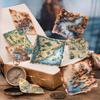 Ретро Стикеры для Junk Journal: Серия «Дневник приключений» для самостоятельного создания коллажей и украшения планировщика