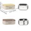 Detachable Insulated Lunch Box Microwaveable Kitchen Storage Box Food Storage Container  Worker