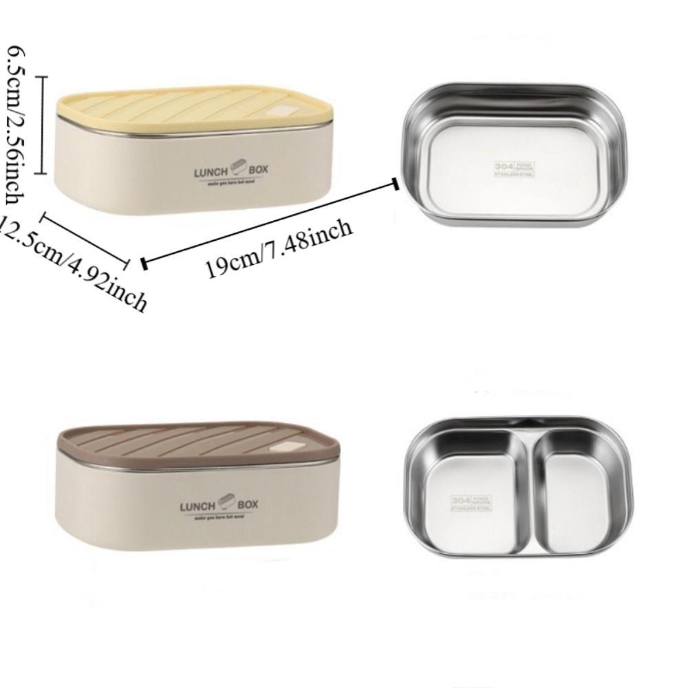 Detachable Insulated Lunch Box Microwaveable Kitchen Storage Box Food Storage Container  Worker