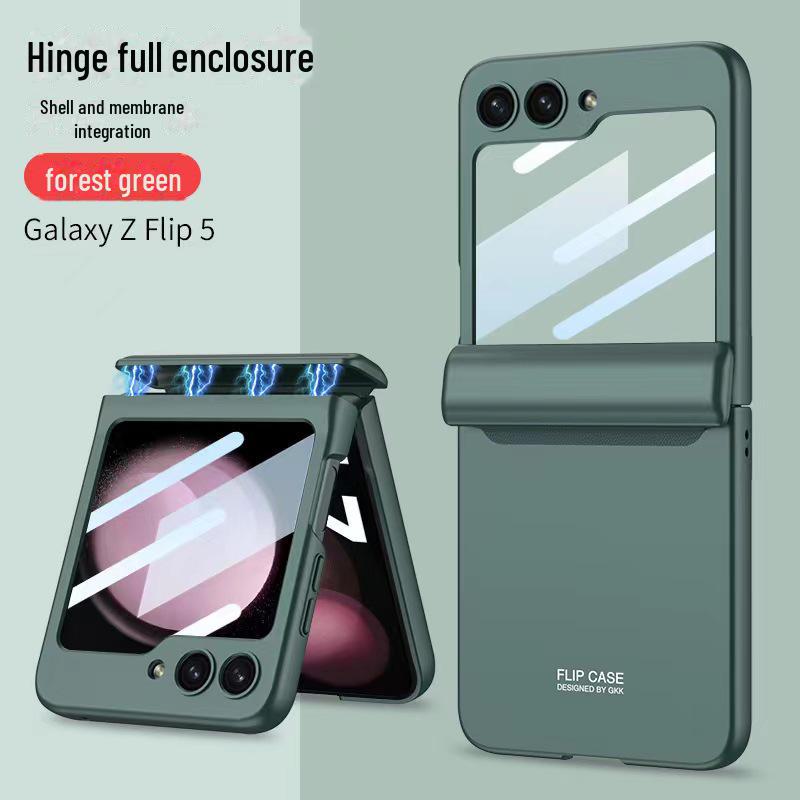 Защитный чехол с магнитным креплением для Samsung Galaxy Z Flip5 Full-Cover