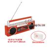 Ретро Bluetooth-колонка с TF-картой и AM/FM-радио, Ручной антикварный диктофон
