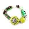 [E0468] - Green 'Douchka' Designer Bracelet