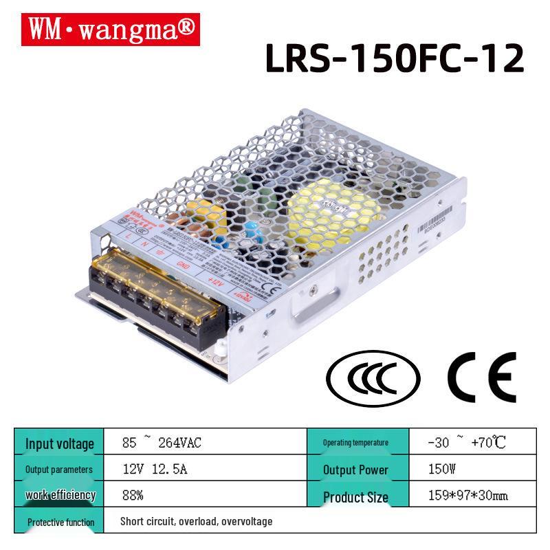 35W-450W Single Output Switching Power Supply: 5V/12V/15V/24V/36V/48V for 3D Printers