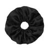 Ткань сатин печать круглый плиссированный резинка для волос в виде толстой кишки модный высокий сенс ленивый ветер головной убор простой универсальный аксессуар для волос