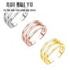 RUI RUI YU Toe Ring Copper Simple Opening Adjustable Hypoallergenic Toe Ring Ring Jewelry