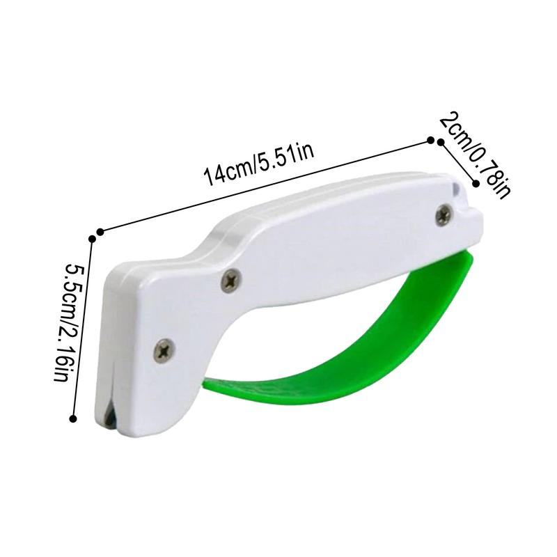 Бытовая карманная точилка для ножей Ручная профессиональная точилка для ножей Ручная точилка для газонокосилки Кухонные садовые инструменты