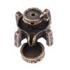 Antique Backflow Incense Burner Brass Incense Stand Diy Home Zen Waterfall Ornamental Office Yoga Teahouse Ornaments