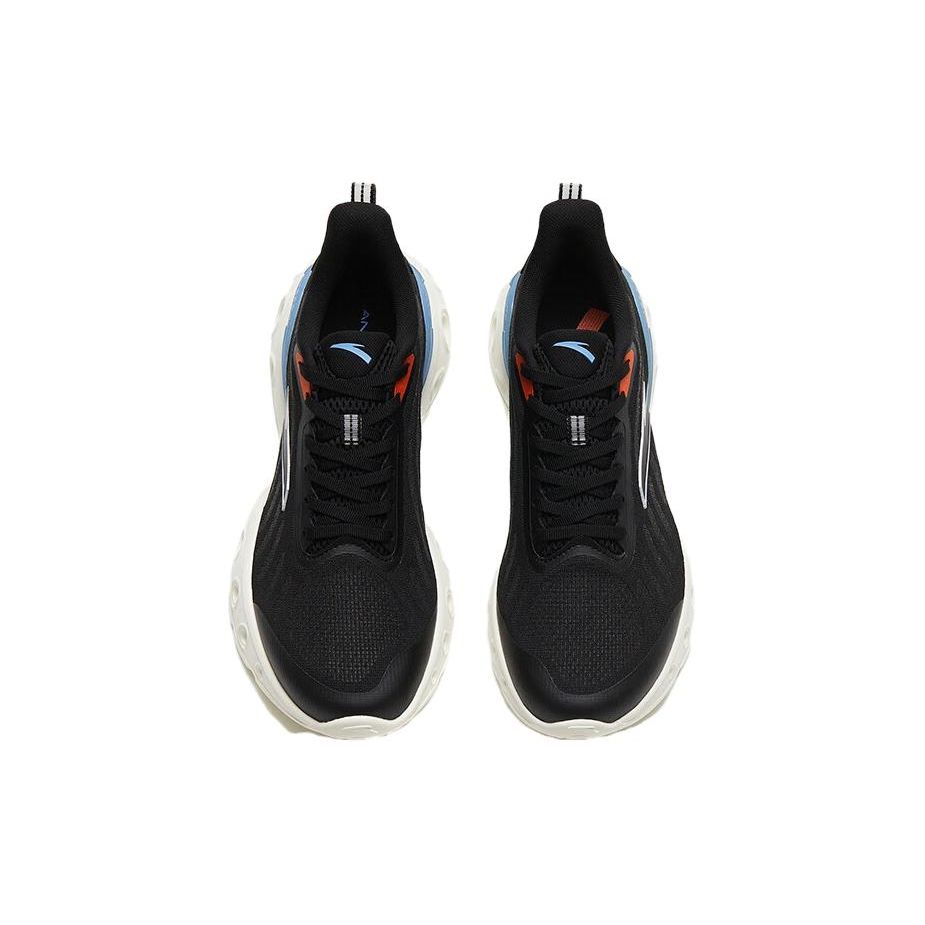 Anta Кроссовки Energy Ring с низким верхом, амортизирующие, нескользящие, мужские, черные, оранжевые 112325520-7