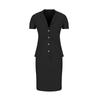 Women's Elegant Casual Outfits For Work Business Costume Pencil Skirt Suit Set