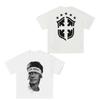 Neymar American Football Star Print Cotton Short-sleeved T-shirt Men Women Clothing Athleisure Print Fashion Oversize Casual Tee