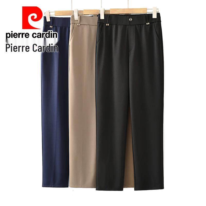 Pierre Cardin Женские повседневные прямые брюки с высокой талией