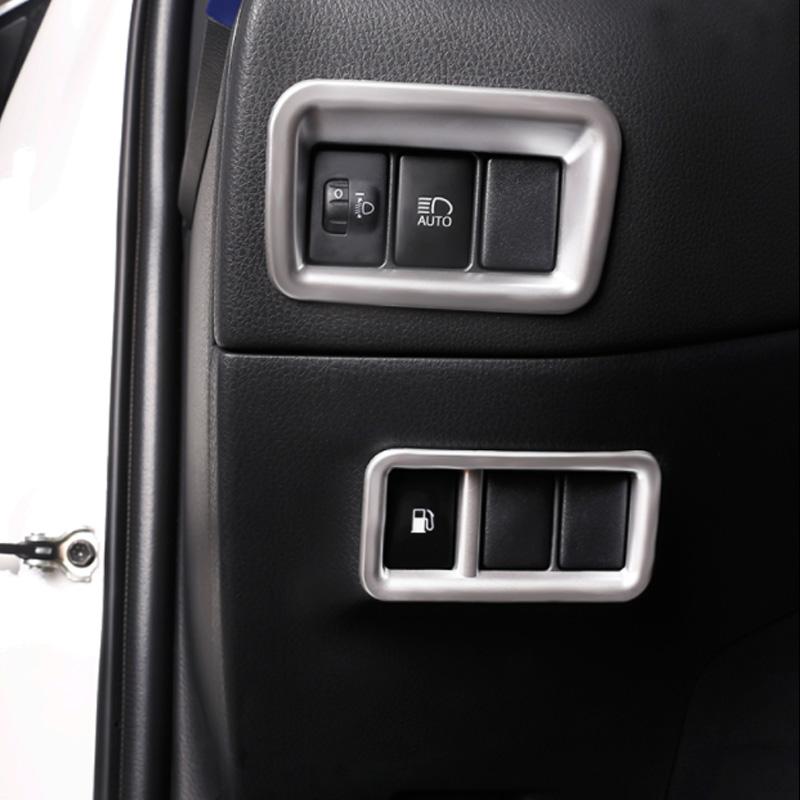 My Good Автомобильные противотуманные фары, крышка переключателя, кнопка бака, накладка на переключатель фар, круглая наклейка для Toyota C-HR CHR 2016-