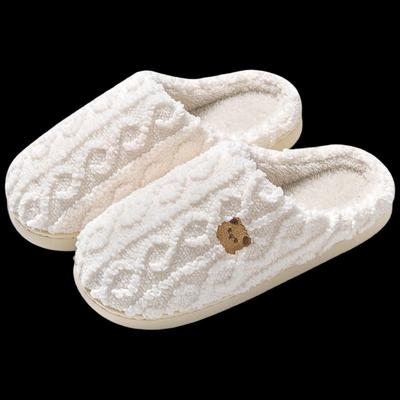 Плюшевые хлопковые тапочки Jianixiong (2 пары)