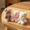 Cute Stuffed Pig Pendant Cartoon Bag Hanging Bag Charm Plush Pig Keychain  Bag Key Decoration