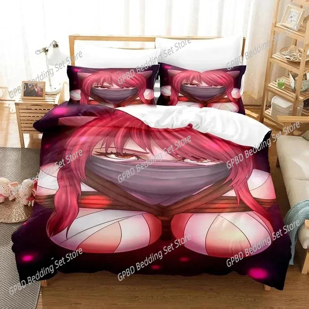 Одеяло Аниме Elfen Lied Комплект постельного белья Для спальни Мягкий Современный S Удобный Детский И
