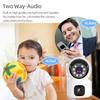 EU Plug HD 8MP Mini Camera Wifi Wireless Dual Lens 8MP IP Cameras Smart Night Vision CCTV Security V380 Pro PTZ Camara Indoor Baby Monitor