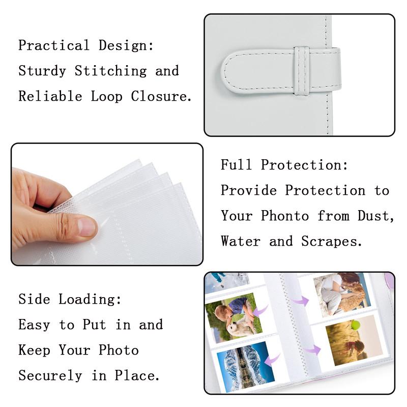 Фотоальбом на 108 карманов для камеры Фотоальбом Книга для Fujifilm Instax Mini 12 11 9 90 70 40 8 7 Камера 3 дюйма