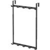 Adjustable Door Hanger Black Approx. W30xD7.5xH46-56-66cm Smart 3-Step Height Adjustment Door Hook 4893 Approx.