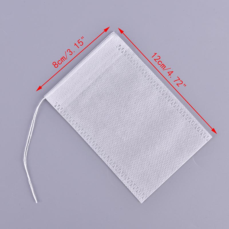 Одноразовые чайные пакетики 100 шт./лот чайный пакетик пустой ароматизированный с нитью Heal Seal Filter