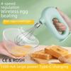 Беспроводной электрический венчик для взбивания яиц: Мини-ручной миксер для домашней выпечки и взбивания сливок