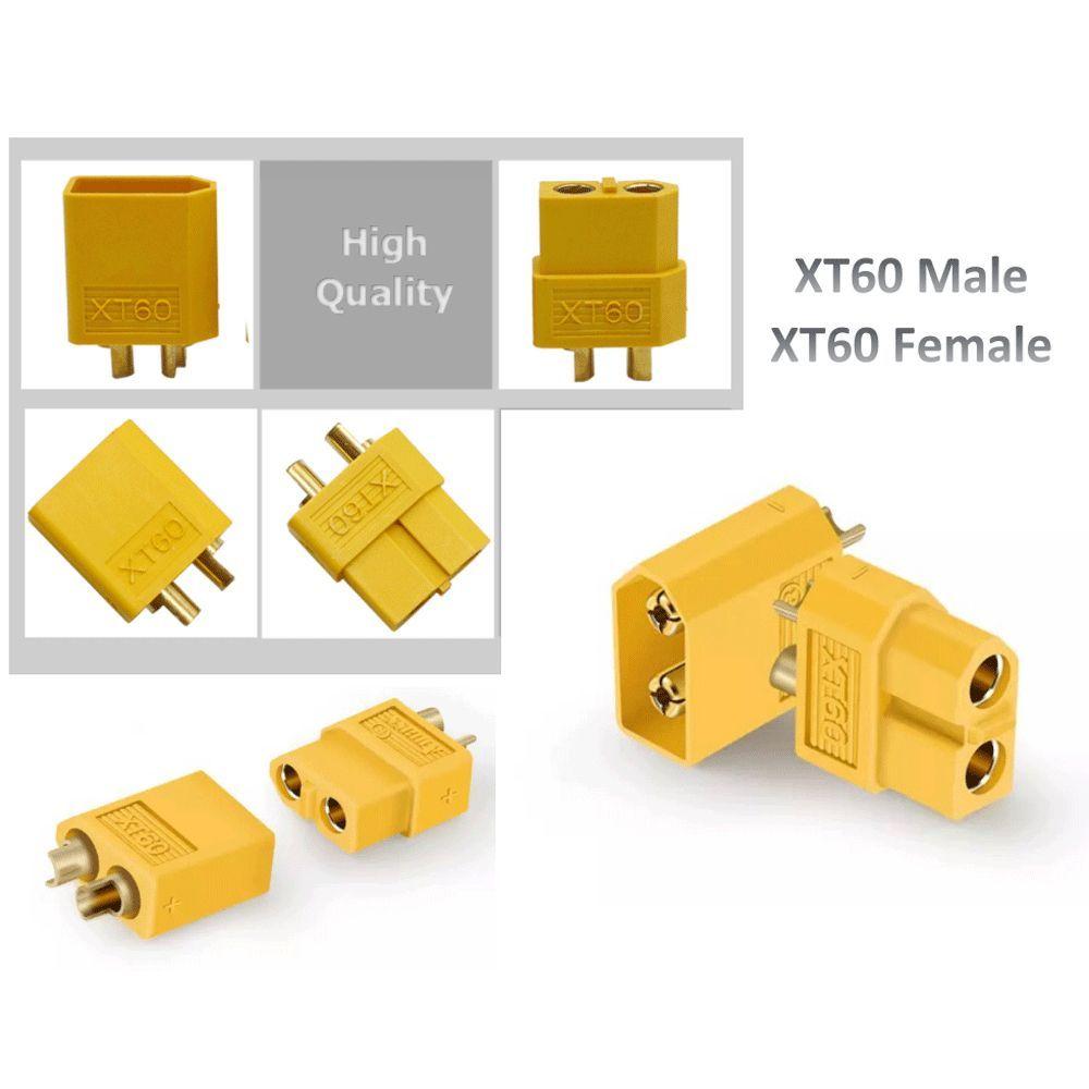 1/2 шт. высококачественные штекерные и гнездовые сплошные разъемы XT60, аксессуары для моделей самолетов, радиоуправляемые модели