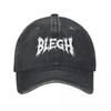 Blegh deathcore metalcore death metal Baseball Cap Vintage Unisexs Tennis Womens