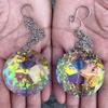 Faux Crystal Suncatcher Window Rainbow Maker Handmade Glass