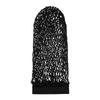 Wide-Brim Sleep Cap Long Hook Women's Hair Cover Comfortable Knitted Hair Net  Sleep