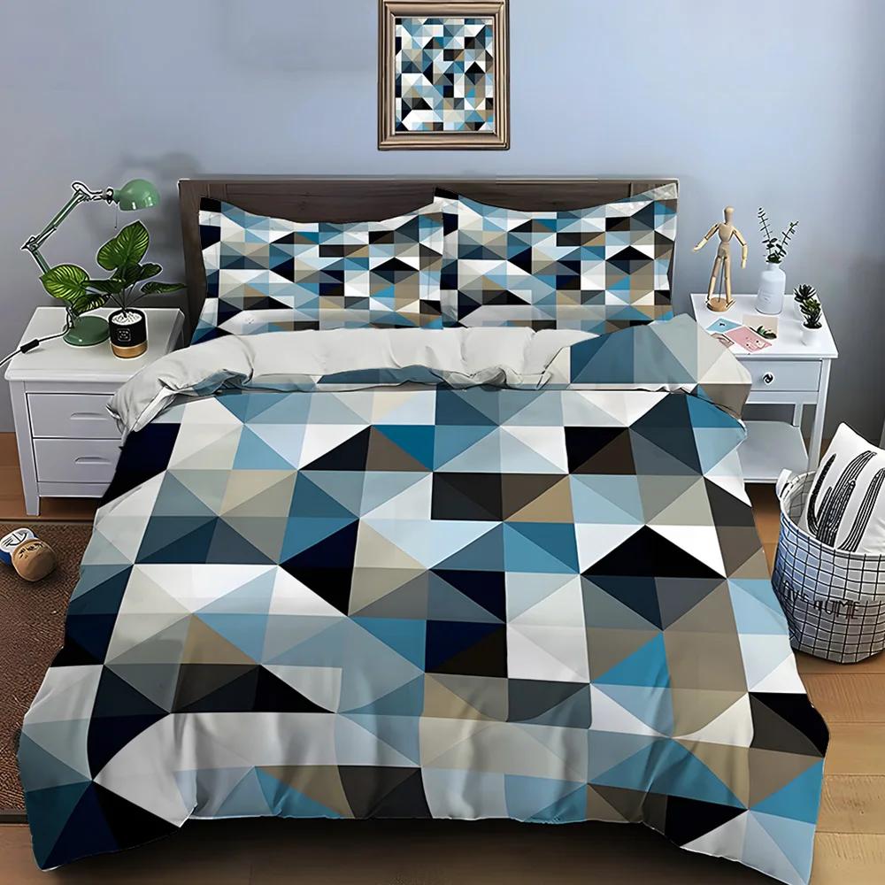 Comforter Geometric Designs Patterns Bedding Set 1 2 S Adult And Children Bedding Set Luxury Gifts