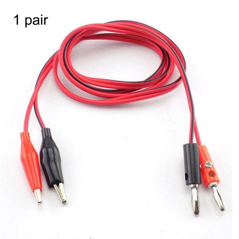 4 мм штекер типа «банан» двойной кабель с зажимами типа «крокодил» удлинитель шнура разъем тестовый провод зонд для электрического тестирования своими руками