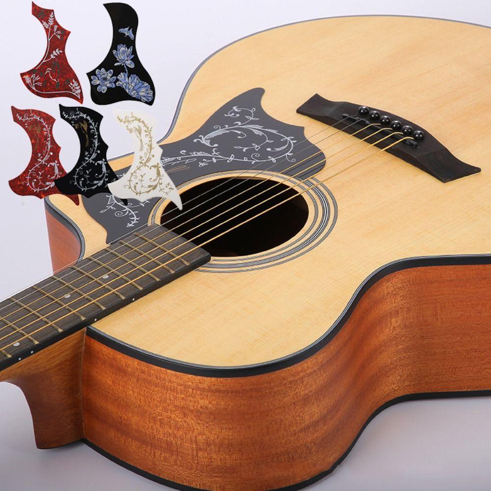 Bird Shape Folk Acoustic Guitar Pickguard ABS Scratch Plate New Pick Guard Sticker