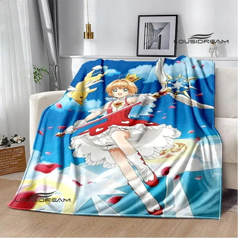 Card Captor Sakura Cartoon blankets fashion blankets Warm Flannel Soft Comfortable Blanket Home Travel Blanket Birthday Gift