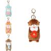 Amuse Water Otter Plush Pendant With Pp Cotton Filling For Bag And Car Charm