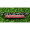 1pc Combat Veteran Edition Emblems 3D Raised Decals Exterior Truck Stickers Fender Veteran Badges Replacement for F150 F250 F350 Chevy Silverado 1500