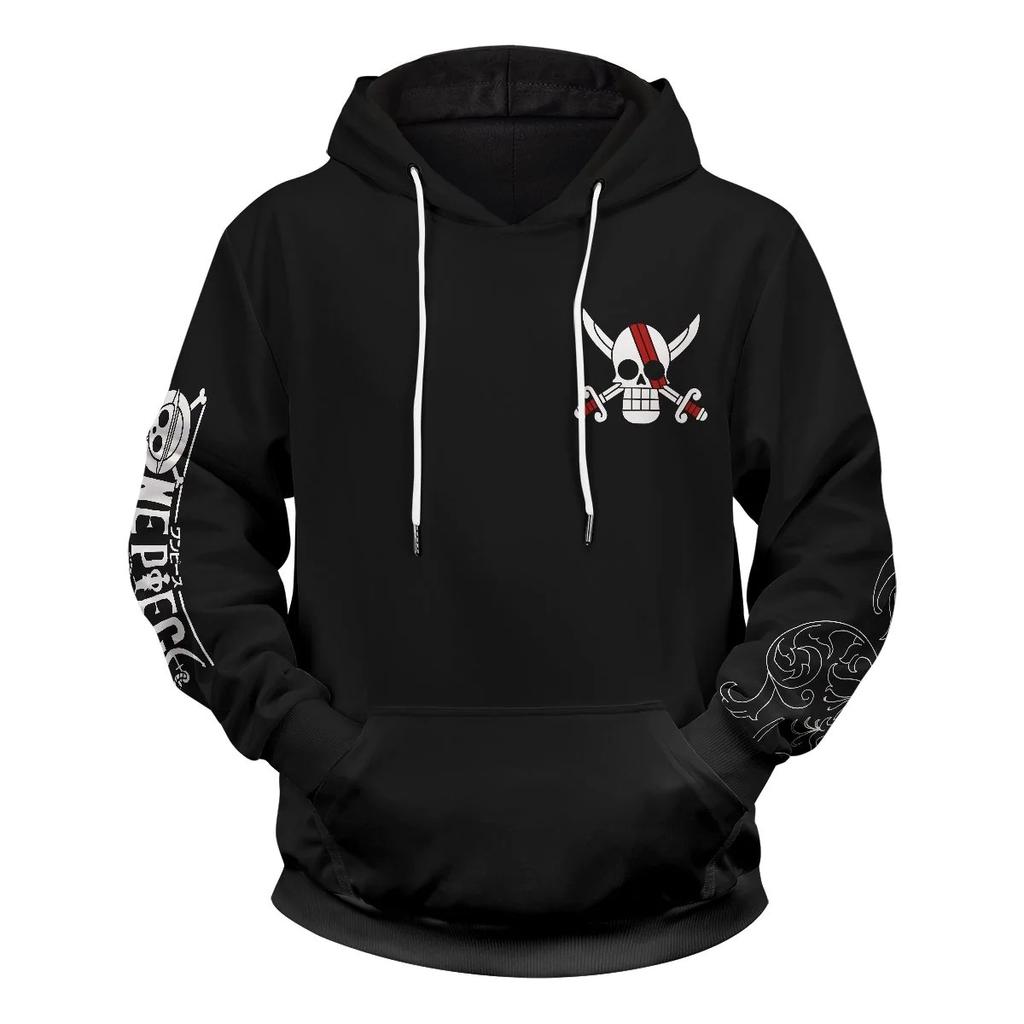 Мода для фанатов ONE PIECE Мультяшный свитшот с принтом Спорт на открытом воздухе Косплей Пуловеры Толстовка Костюм для косплея