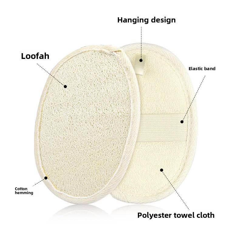 Oval Loofah Bath Rub Mud Rub Back Bath Ball Rub Bath Loofah Brush Bath Cleaning Supplies Bath Sheet