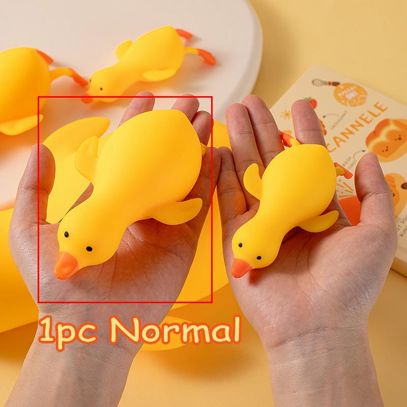 Duck Stress Toys Squeeze Vent Squishy Anti-Stress Abreact Stress Ball Decompression Fidget Sensory Toys Christmas Party Gift